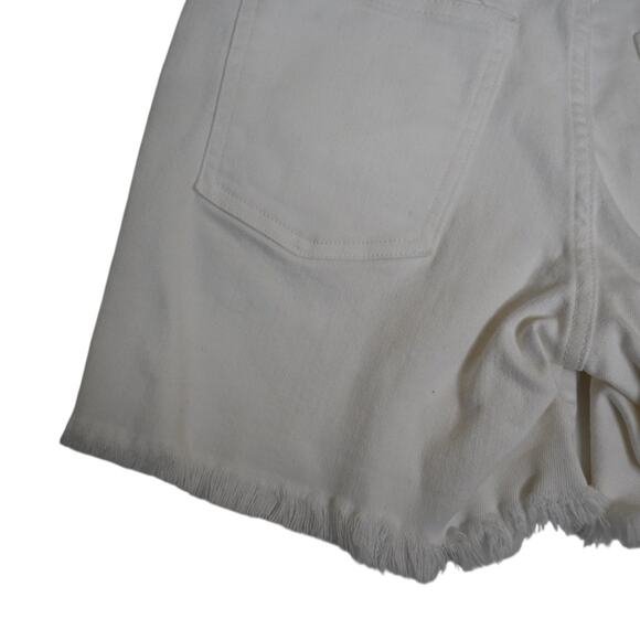 GAP Denim Women's 24R White 5" Denim Jean Shorts - Picture 6 of 11